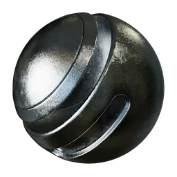 Weathered Polished Steel