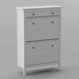 IKEA Shoe Cabinet with drawer white