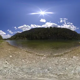 Lake in Canadian Nature