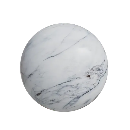 Gray White Marble