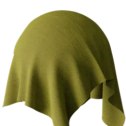 Yellow Woven Fabric