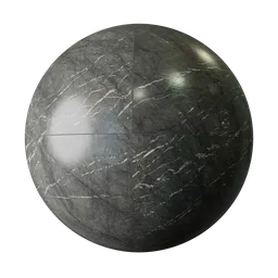 Marble tiles -  gray