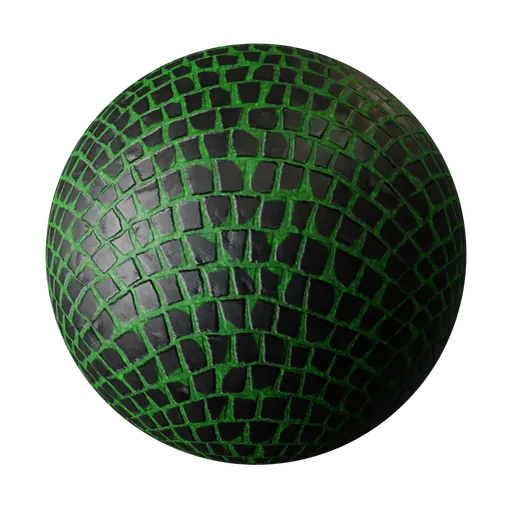 Stylized Reptile Scale Tiles