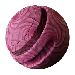 Swirl Pattern Fabric Texture