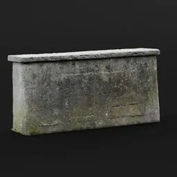 Concrete Wall Small (Photoscanned)