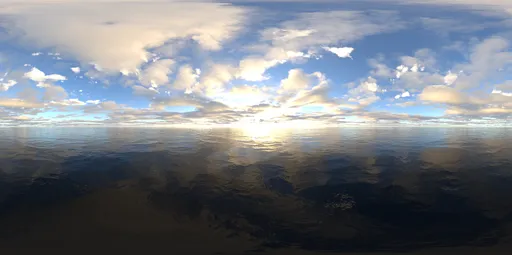 Red sunset light cloud 16k