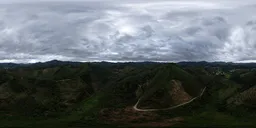 Cloudy forest hills /18k