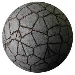 Cracked Grey Mud