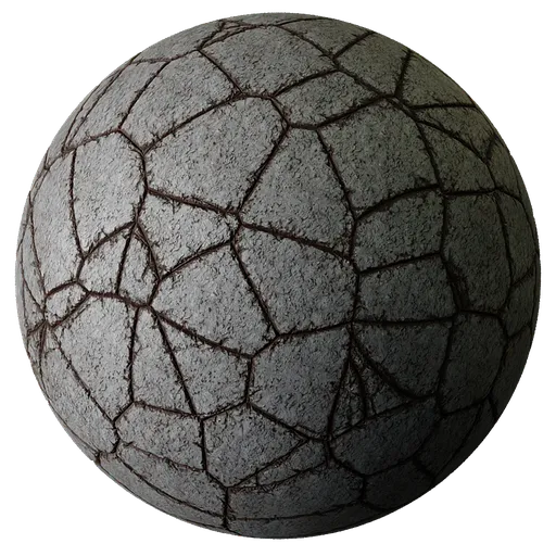 Cracked Grey Mud