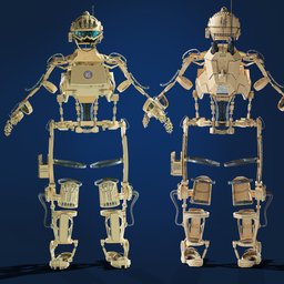 Robotic military armor