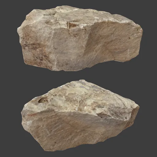 Limestone Boulder | Environment Elements models | Blendkit