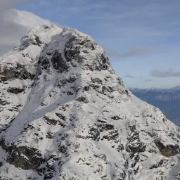 Large Snow Mountain Peak
