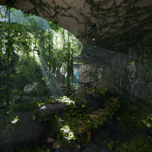 abandoned botaniq garden