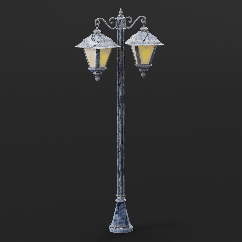Street Lamp Post | FREE Interior Decorations models | BlenderKit