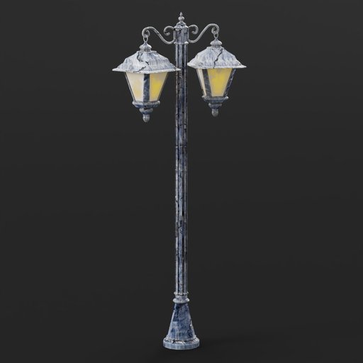 Street Lamp Post | FREE Interior Decorations models | BlenderKit