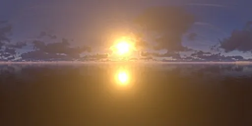 Bright sunset