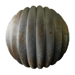 Worn Industrial Ribbed