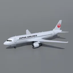 Airbus A320 Japan Airlines