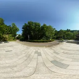 Small square during the day 16k