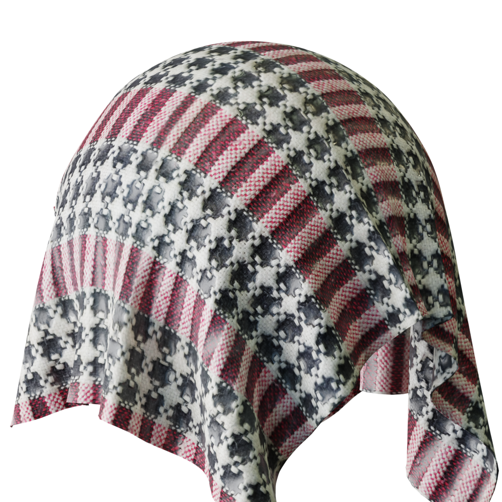 Blanket fabric FREE fabric materials BlenderKit