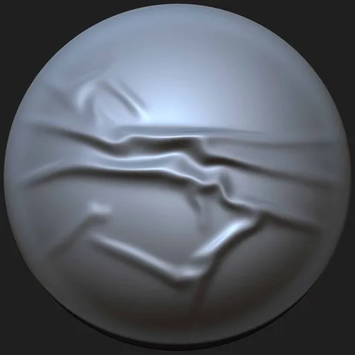 Broken Edge Wrinkle