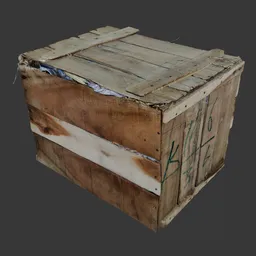 Wooden Shipping Crate