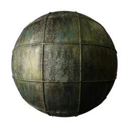 Metal Panels Rivets Gold