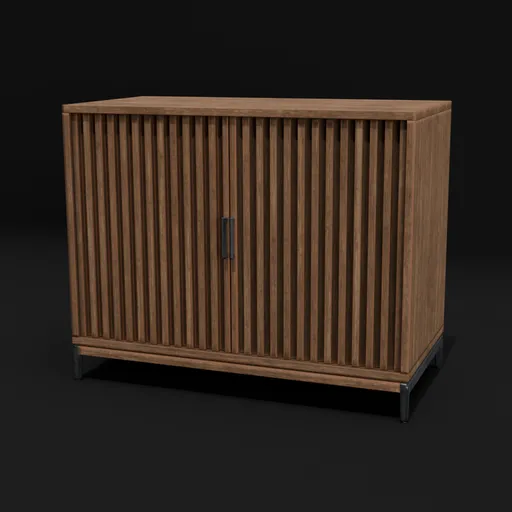 Light Wood Cabinet