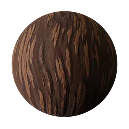 Stylized Weathered Wood Bark