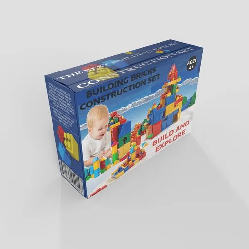Building Bricks Toy Box Edition