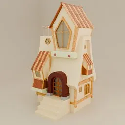 Fantasy Wooden House