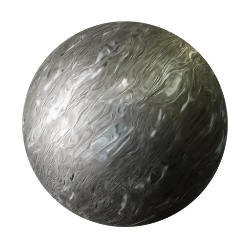 Shiny Metallic Waves