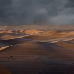 Desert Storm Cinematic Landscape