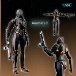 Girl EXO Armor + Arm V2 - V5