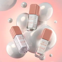 Primer surrounded with bubbles