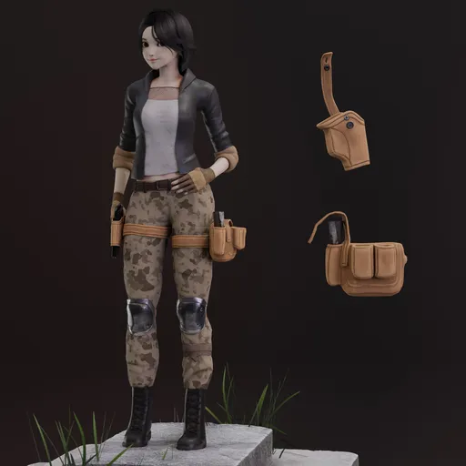 Survivor Female Character