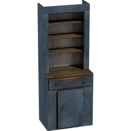 Painted Wooden Cabinet