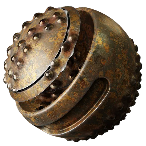 Rivets Metal Rusty