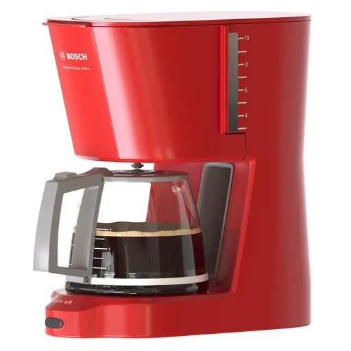 BOSCH Coffee maker TKA3A034GB040,Red