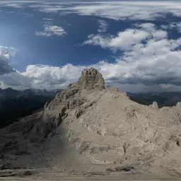 Dramatic Sky over Rocky Mountains