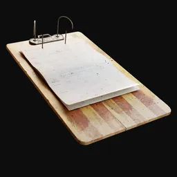 Late 1800s Arch File Clipboard