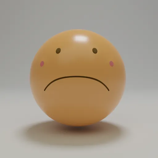 Sad face