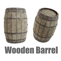 Wooden Barrel