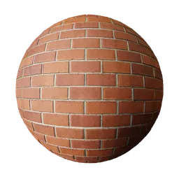 High-quality PBR brick texture for 3D rendering and Blender material library.