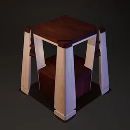 Fractured cuboid coffee table