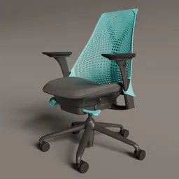 Gaming Chair HM Sayl Ocean Deep