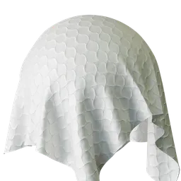 Graphical White Jacquard
