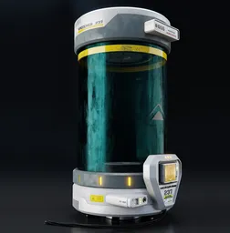 Sci-Fi Embryo Chamber & Isolation Pods