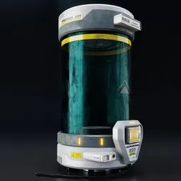 Sci-Fi Embryo Chamber & Isolation Pods