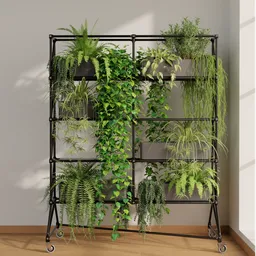 Modular Indoor Vertical Garden Shelf